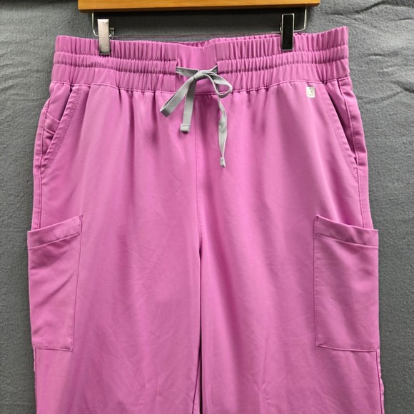 ReSURGE Scrub Pants XL Magnesium Pink Cargo Sustainable Recycled - Picture 3 of 9